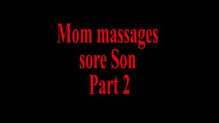 Mãe massageia enteado - parte 2