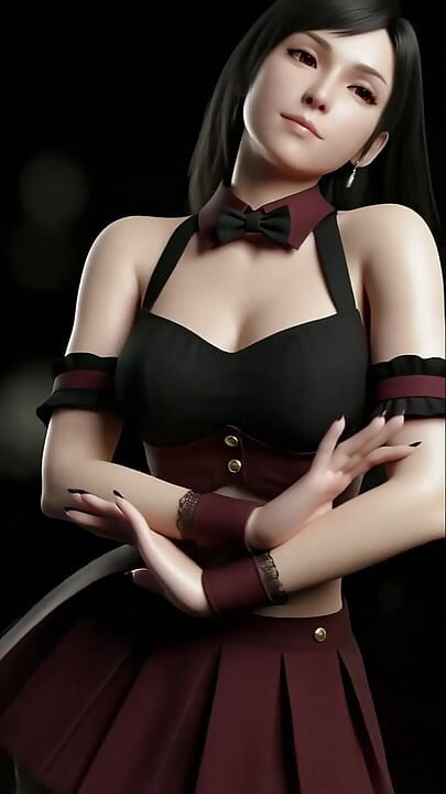 Tifa's Charismatic Dance (EVERGLOW - DUN DUN) UCENSURERET HENTAI AI GENERERET