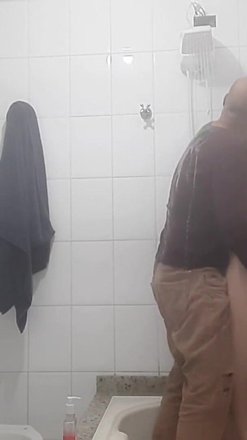 Epic moment from "The boyfriend came into the shower with his clothes on and fucked her. Oral, vaginal, pussy sucked."