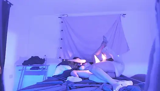 She Didnt Lock the Door Stepdaughter Gets Naughty