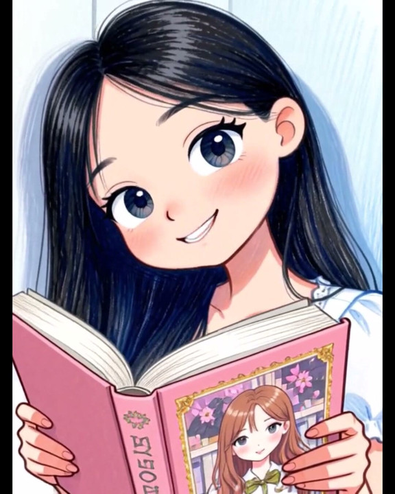 A Korean girl in the library... aren't you ashamed to corrupt her?