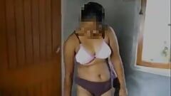 Indian Real Maid Tempting Me by Boobs Squeezed and Pussy Fingered