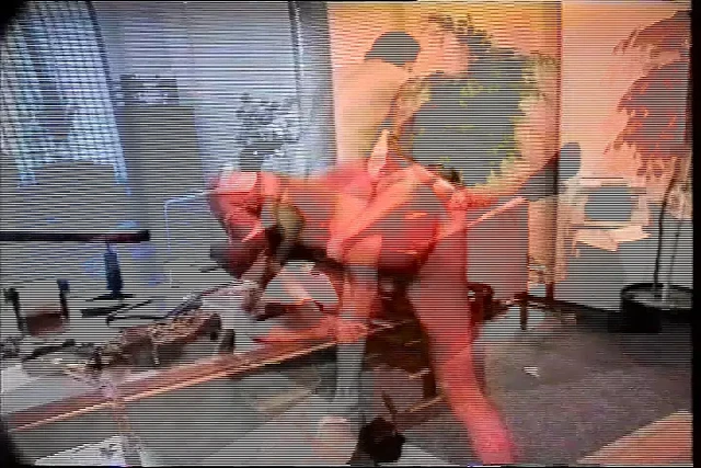 boss fucks his secretary while talking to his wife on the phone