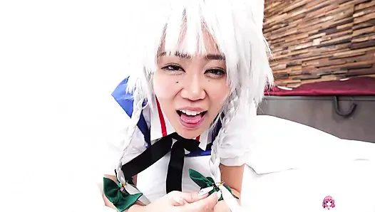 Anna saotome gets silly with a dick