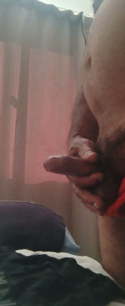 Wanking over you