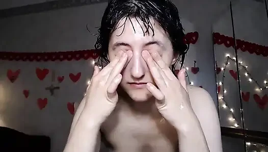 Pertunjukan live oli kelapa