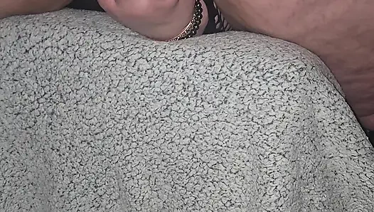 Feeling the Rubber Cock Push in My Holes