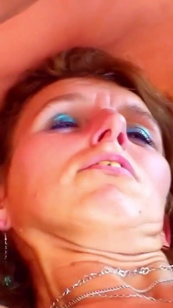 Key moment from "Rough Sex for Slim Ginger Granny with Hung Young Guy"