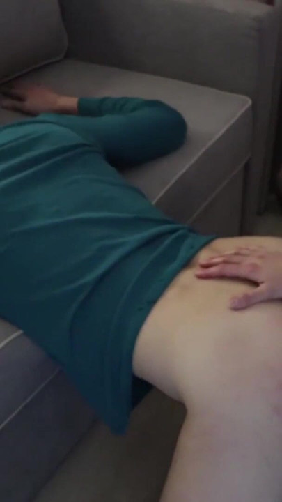 The milf fucked him in the ass so hard that even the strap-on cum. | Clip 1