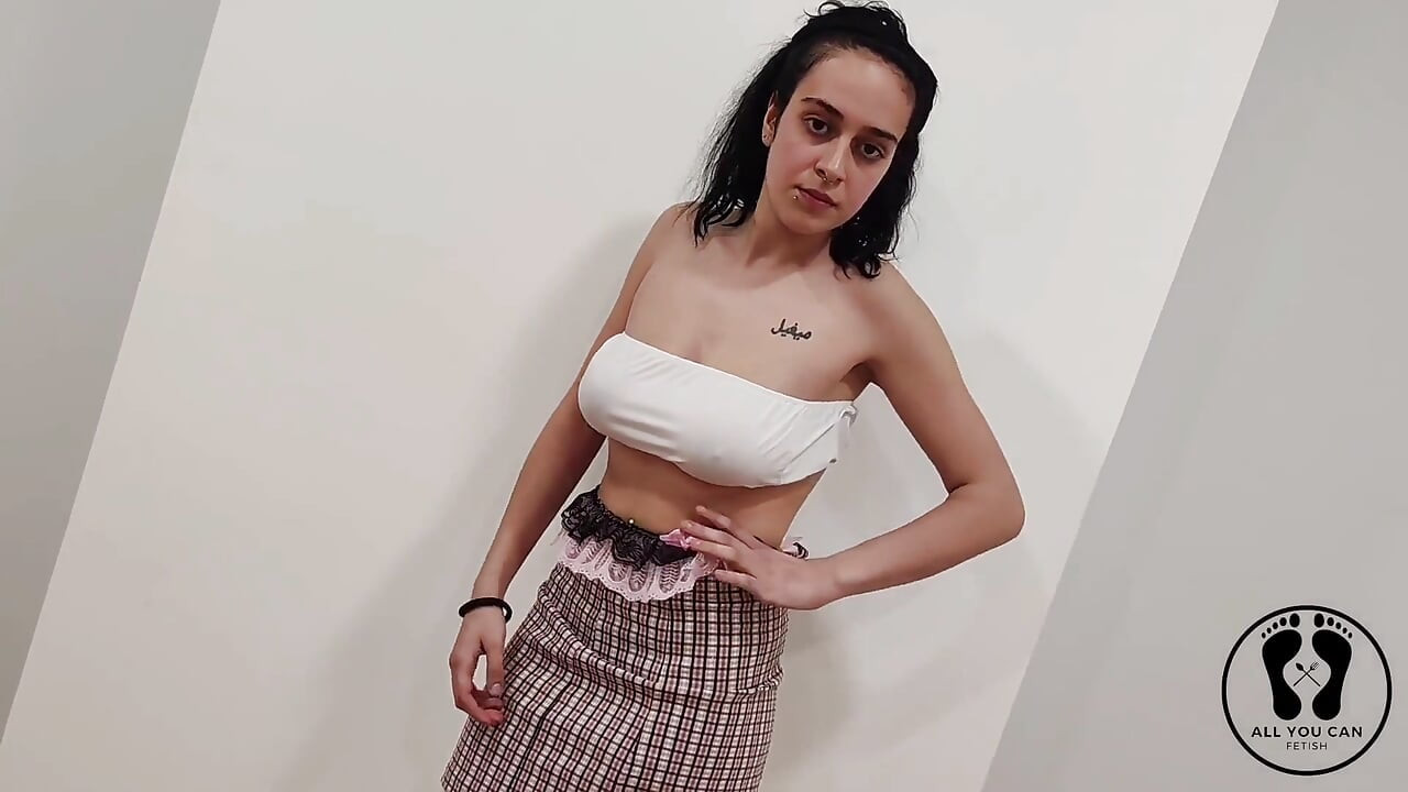 Trying on Haul Become a Nerdy Pin up Girl Parade in Pigtails