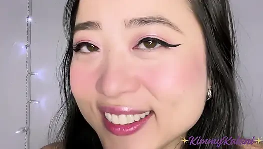 Yüzüme boşalmanı istiyorum -asmr 31 talimatı- kimmy kalani