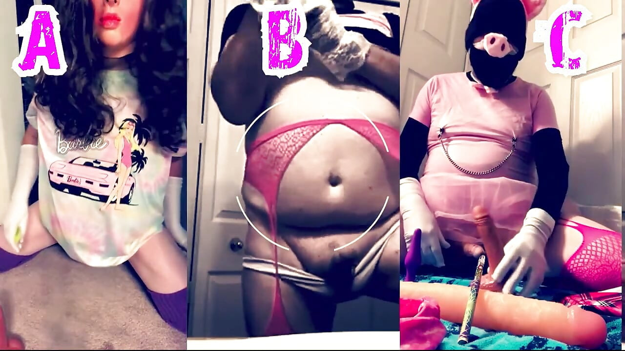 Sissy gay game 1 which one makes you cum harder a b or c