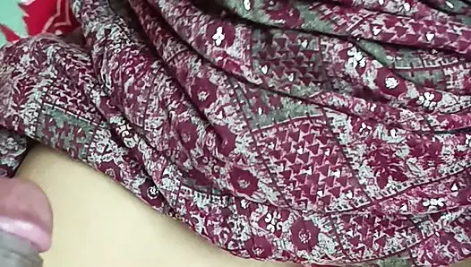 Desi güzel Telugu üvey anne evde duygular