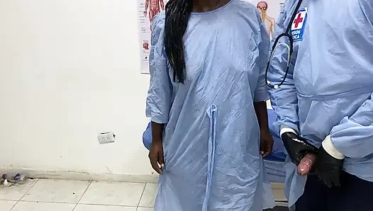 "This is part of the check-up"... And he put it all the way in me