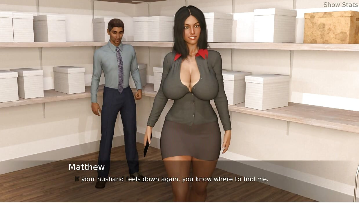 Projecthotwife - Gameplay - Roleplay- Hotwife Doing Cam Show & Going Therapy Session & Photoshoot with Collegue in Office