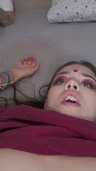 Step sister watches her step brother fuck Indian Desi | Clip 1