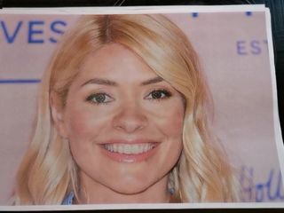 Holly Willoughby cum tribute 110