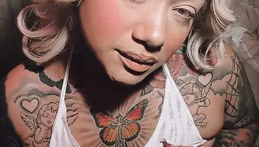 Sweet babe and her sweet cream