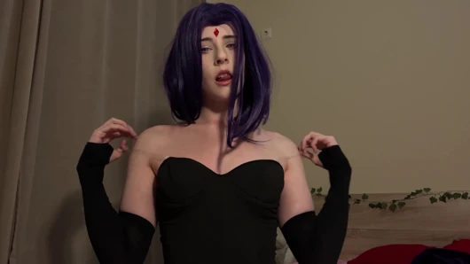 Raven Teen Titans Pixie - Dark Room Seduction Dance