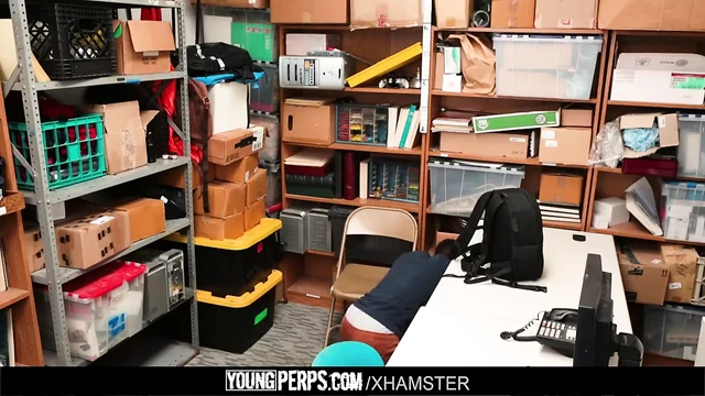 YoungPerps - Teen shoplifter punished by a horny mallcop