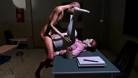 Учительница после траха