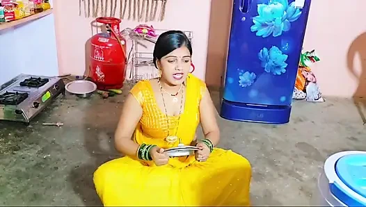 Stepmother has a rough threesome with her stepson fuck pleasure until she gives all her with full tits Desi milk Clear-