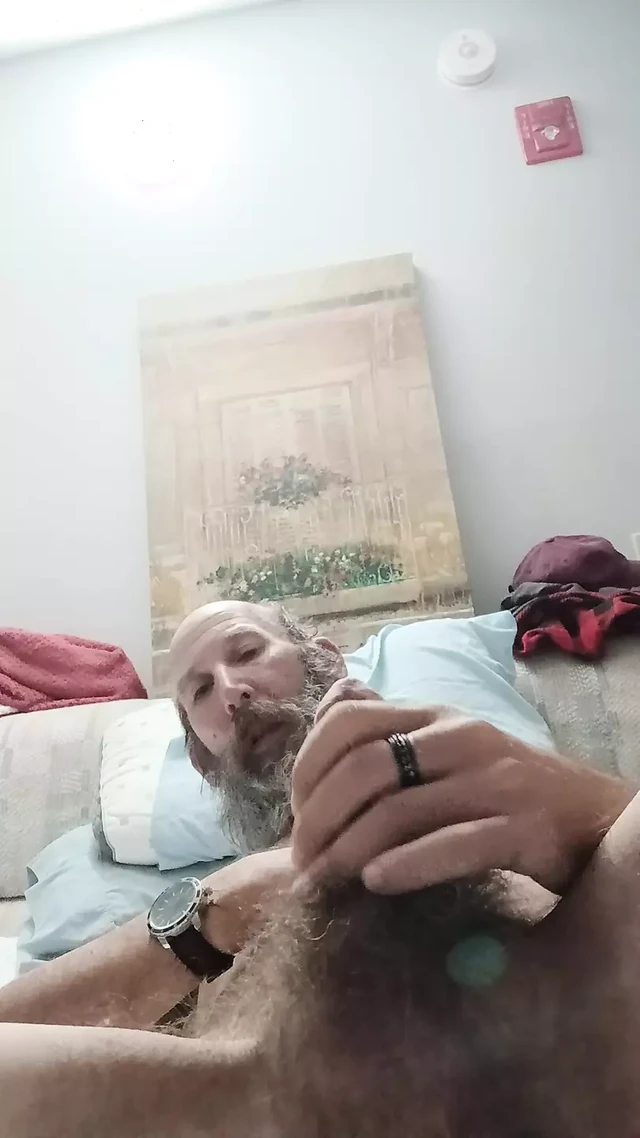 Masterbating again