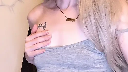 SPOOKYBARBIEGRL GOTH HOMEWRECK JOI - SMALL TITS ARE BETTER