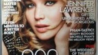 Jennifer Lawrence sperma eerbetoon bukkake nr. 1