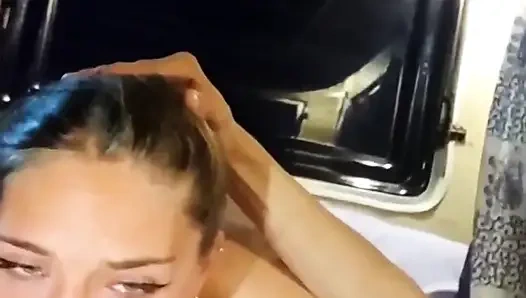 Asmr Deepthroat Blowjob and Slapped Ass