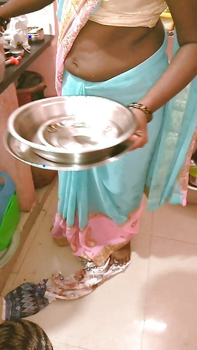 Desi Tamil House Maid in Petticoat Bra Cleaning Tease & Wild Reverse Cowgirl Ride on Owner! Indianhotwifex