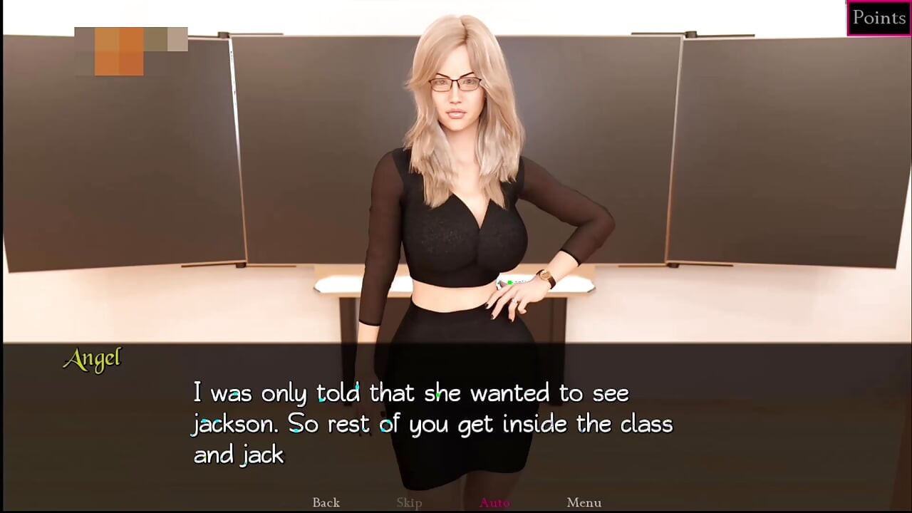 Nerd to alpha #3 - Jackson Jerked off and the cum fell on Sara's boobs