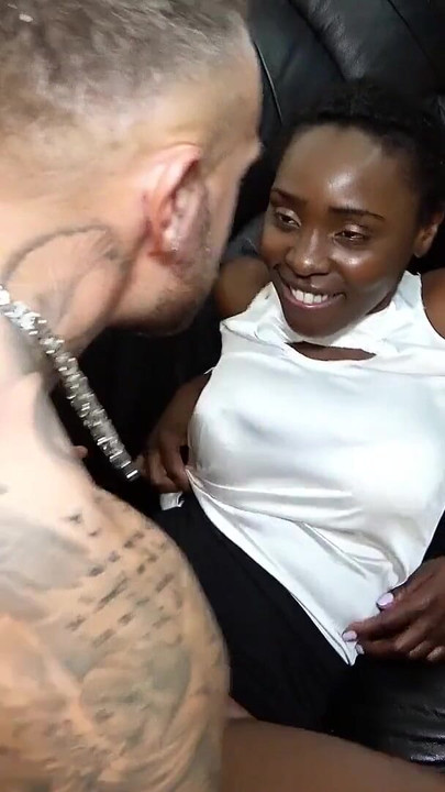 Memorable moment from "German Ebony Teen Zaawaadi talk to Fuck by her best Friend"