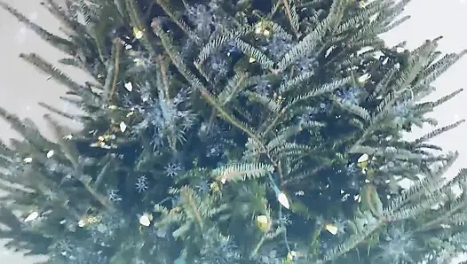 Sinterklas masuk dalam daftar nakal tahun ini dan ngentot sama dua cewek semok di bawah pohon natalnya