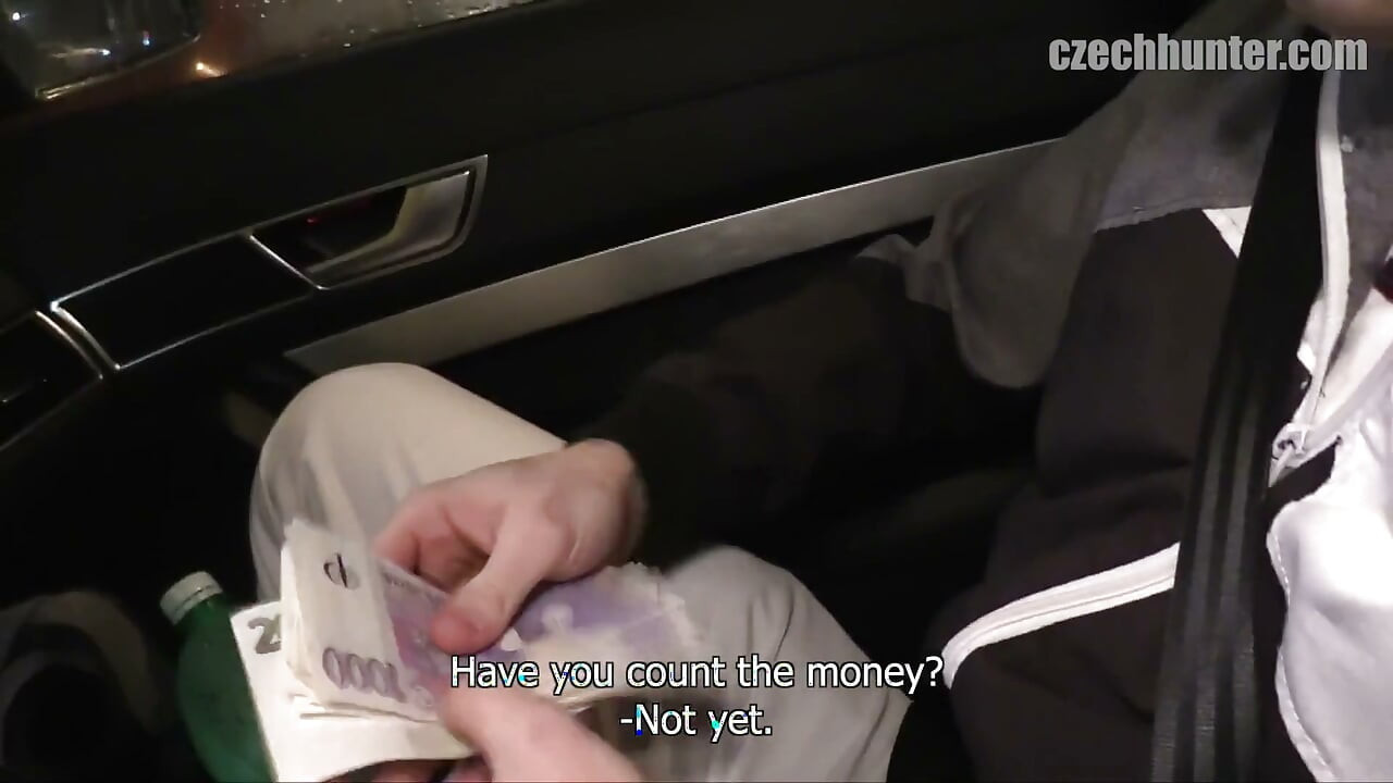 Czech Hunter - Gas Station Hitch-hiker Gets Convincing Offer From Czech Hunter Before Hardcore Scene