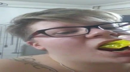 Mary drinking cum