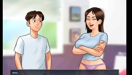 Yaz mevsimi efsanesi: göğüslerini sağıyor ve kasabada süt satıyor ep 107