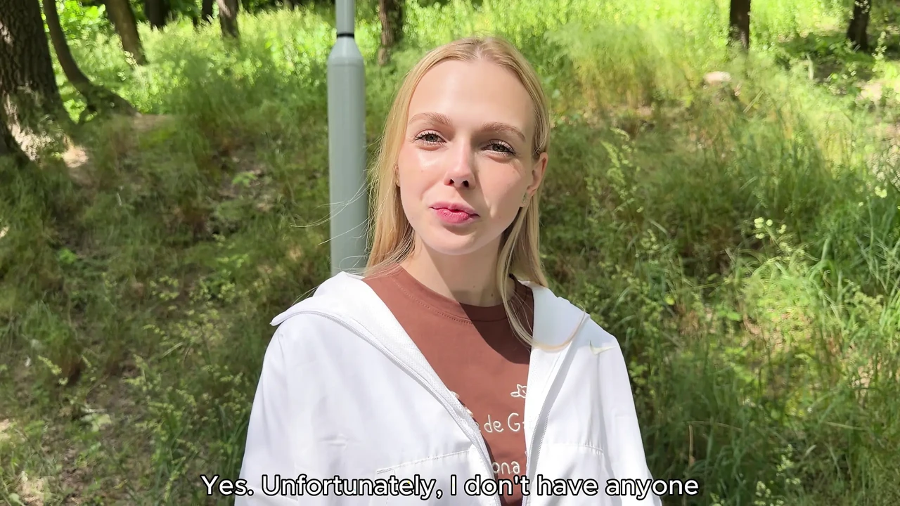 A TINDER DATE ENDED WITH FUCKING IN THE FOREST. SHE GAVE IT TO ME FOR 500 RUBLES.