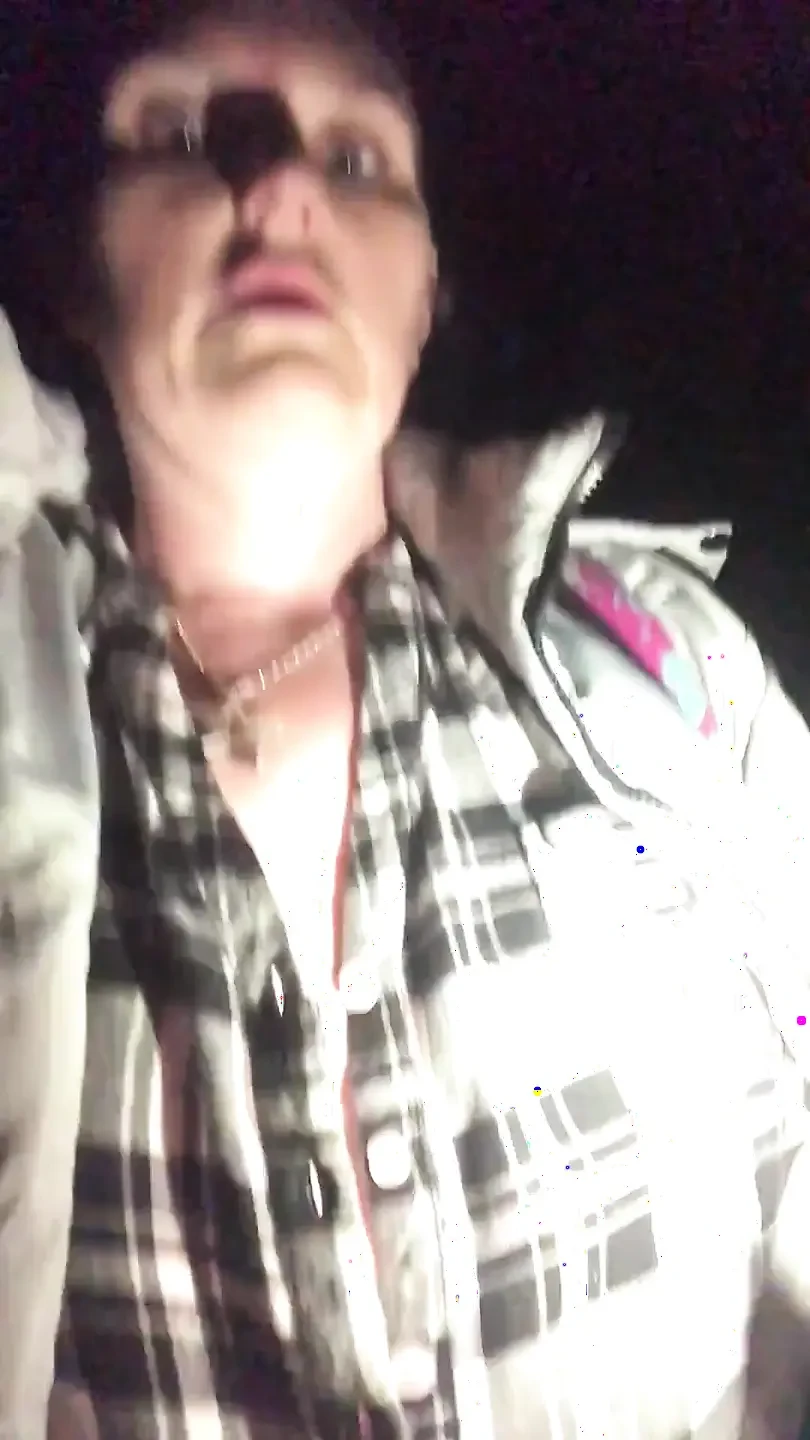 Got My Tits Out to Try and Cool Down Whilst Walking at Night