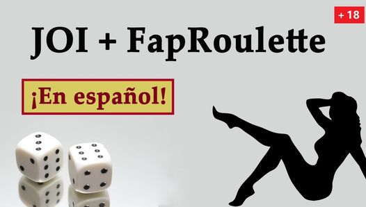 JOI en español + FapRoulette. Un dado D10 y un reto...