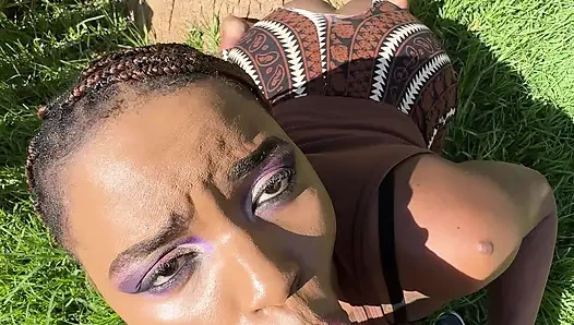 Legging robek dan creampie