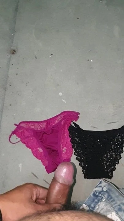 Cum on panties