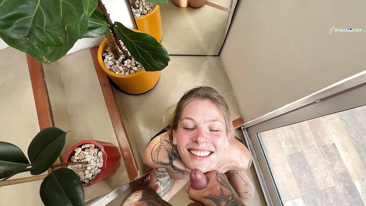 CUMPILATION #1 - huge loads on my pretty face, ass and body!