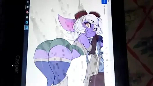 League of Legends Tristana Cum Tribute