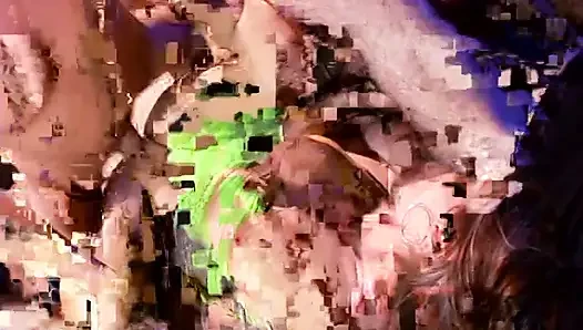 Three Guys Stuff Bitches' Holes with Cocks on Couch