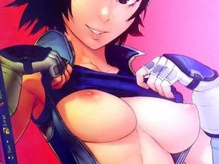 Hommage au sperme, triple fonction - Asuka Kazama (Tekken)