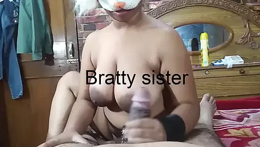 Bratty Sister - Desi Hot Bhabhi Ki Mote Lund Se Chut Fat Gyi