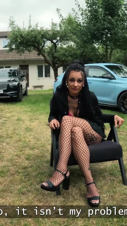 DEBT4k. Watched by having car sex... | Clip 1