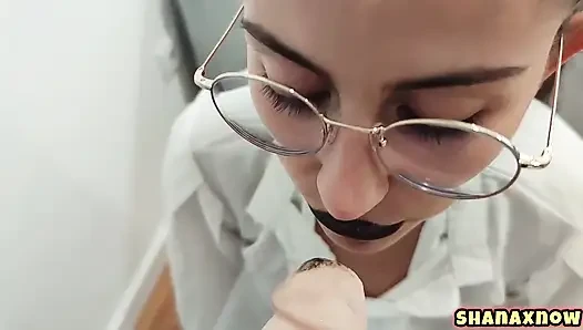 Fantasy Secretary Make up Blowjob Dildo Cumshot