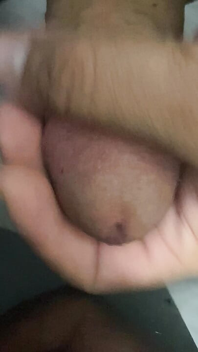 A monster is getting an extreme erection in a small pants and it wants to be indented in some wet hole